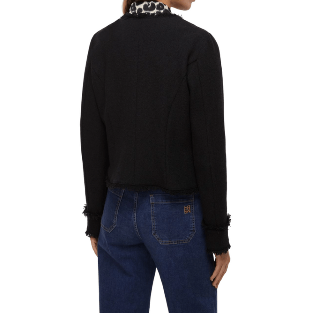 Women's Round Neckline Cropped Short Jacket