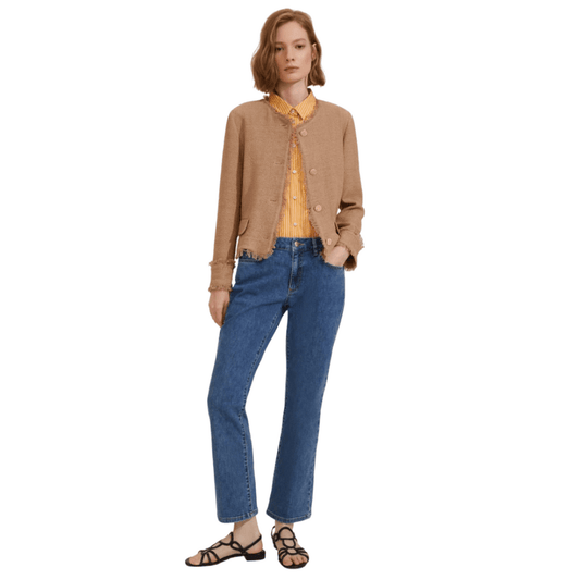 Crew Neck Women’s Stretch Jacket